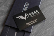 Exclusive Metal | NFC Business Card | Custom Branded | Timeless Black