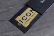 Exclusive Metal | NFC Business Card | Custom Branded | Radiant Gold