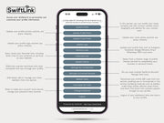 PVC | NFC Business Card | Custom Branded | Miami Blue