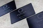 Exclusive Metal | NFC Business Card | Custom Branded | Timeless Black - SwiftLink