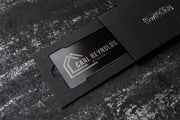 Exclusive Metal | NFC Business Card | Custom Branded | Timeless Black - SwiftLink