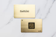 Exclusive Metal | NFC Business Card | SwiftLink Branded - SwiftLink