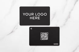PVC | NFC Business Card | Custom Branded | Stealth Black