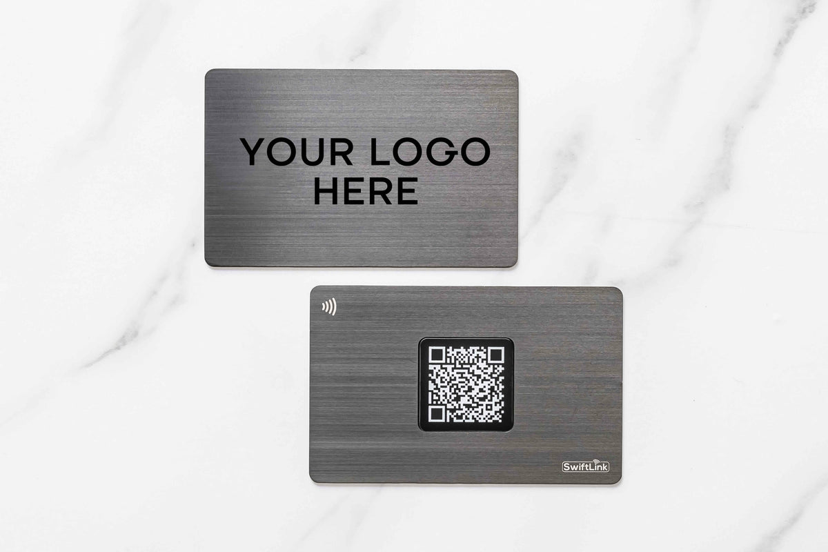 NFC Digital Business Card | Custom Branded Metal | QR Code Cards ...