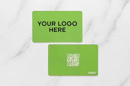 PVC | NFC Business Card | Custom Branded | Emerald Green - SwiftLink